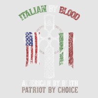 Italian By Blood American By Birth Patriot By Choice T Shirt Medium-length Apron | Artistshot