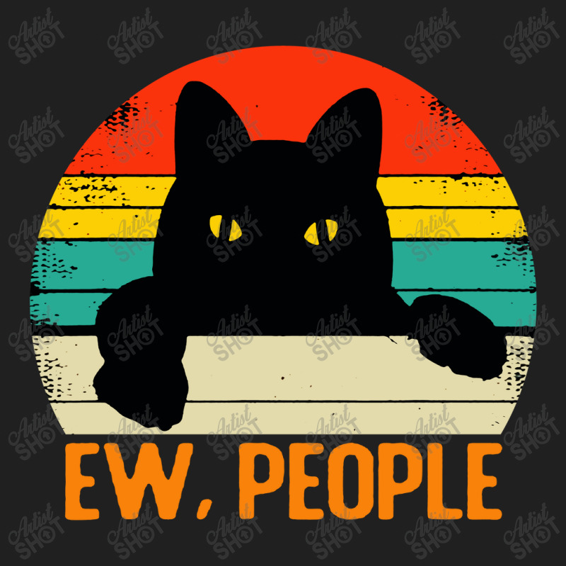 Ew, People Black Cat Ladies Polo Shirt by Alitaz | Artistshot