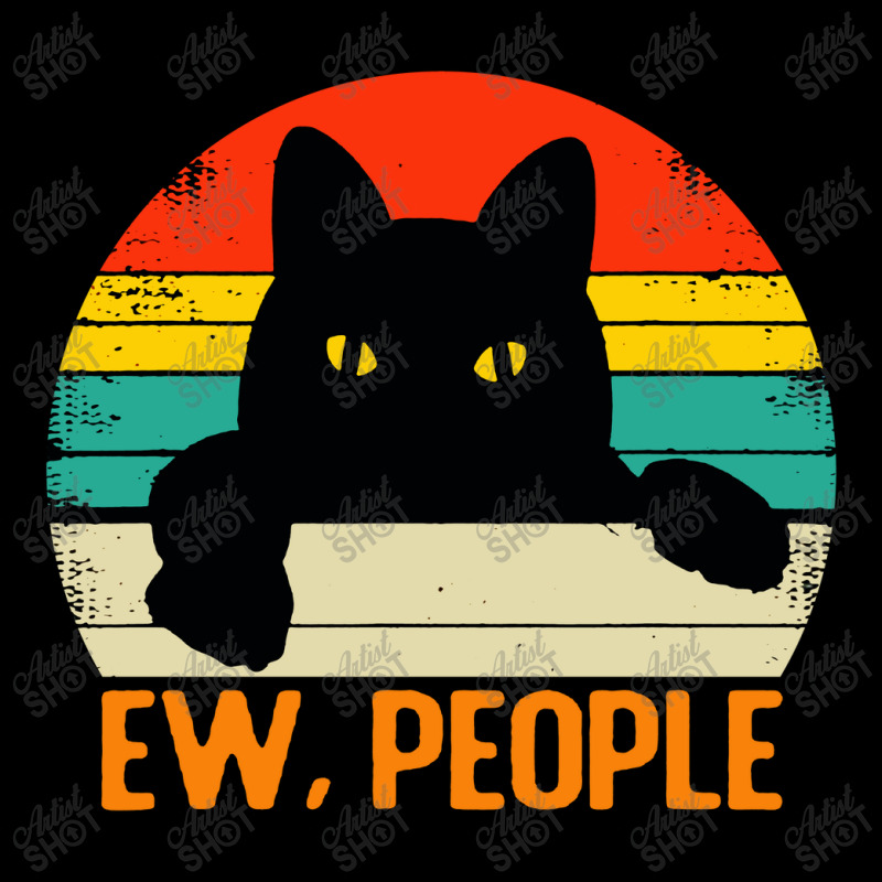 Ew, People Black Cat Cropped Sweater by Alitaz | Artistshot