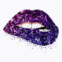 Lips Queen Mardi Gras Carnival Costume Purple & Gold Funny T Shirt T-shirt | Artistshot