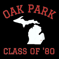 Oak Park Michigan 48237 Class Of 80 T Shirt Men's Long Sleeve Pajama Set | Artistshot