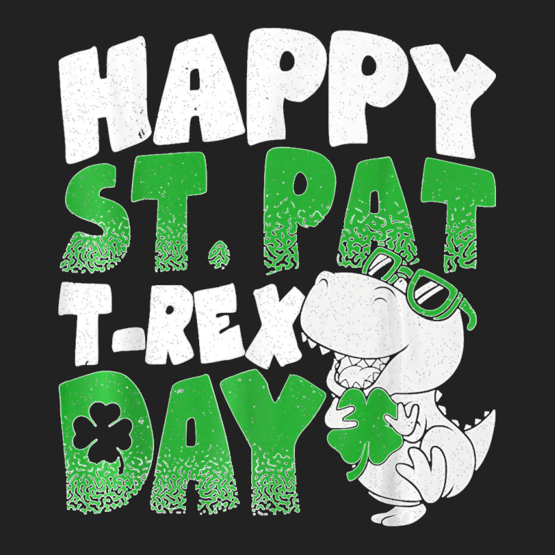 Happy St Pat Trex Day Funny Dino T Rex St Patricks Day Boys T Shirt Backpack | Artistshot