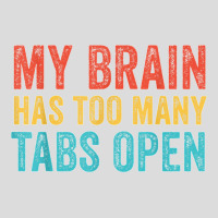 My Brain Has Too Many Tabs Open Funny Vintage T Shirt Men's Polo Shirt | Artistshot