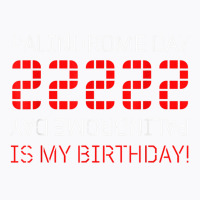 Palindrome Day 22222 Is My Birthday February 22 2022 Twosday T Shirt T-shirt | Artistshot