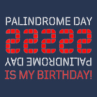 Palindrome Day 22222 Is My Birthday February 22 2022 Twosday T Shirt Men Denim Jacket | Artistshot