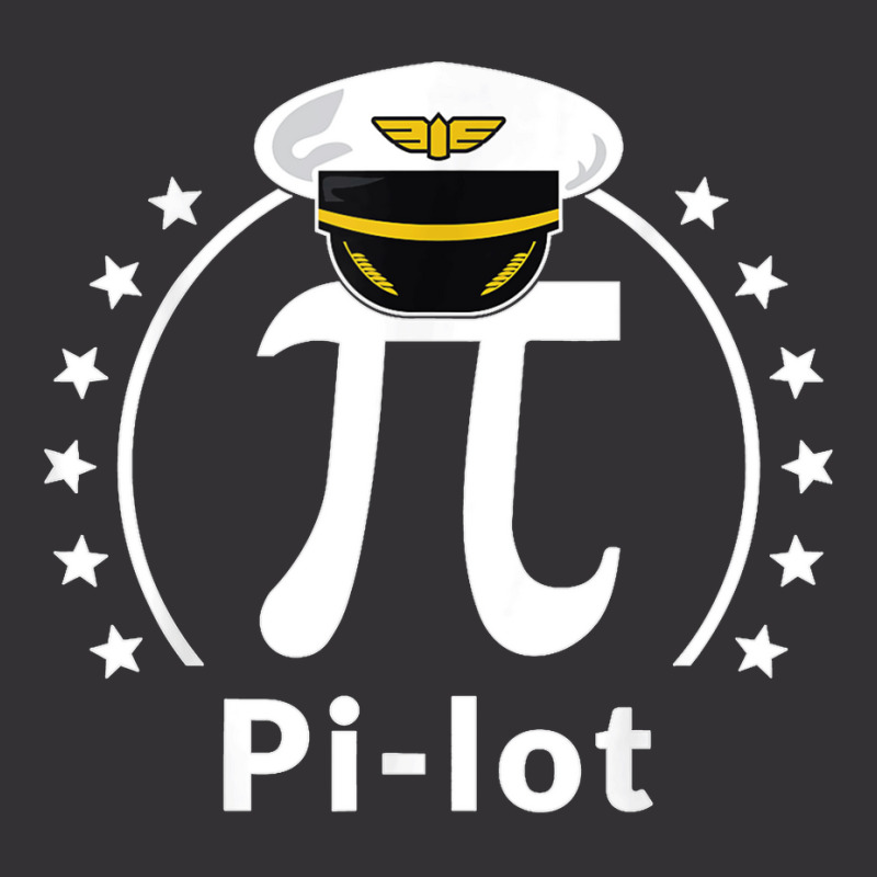 Pi Day Design For An Airplane Pilot T Shirt Vintage Hoodie And Short Set | Artistshot