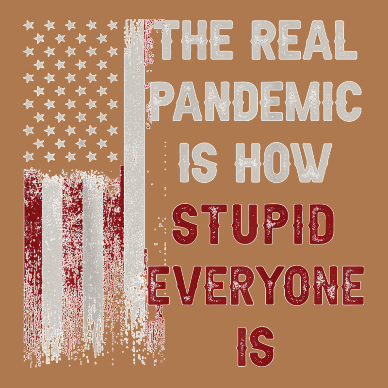 The Real Pandemic Is How Stupid Everyone Is 1776 Vintage T Shirt Vintage Short | Artistshot