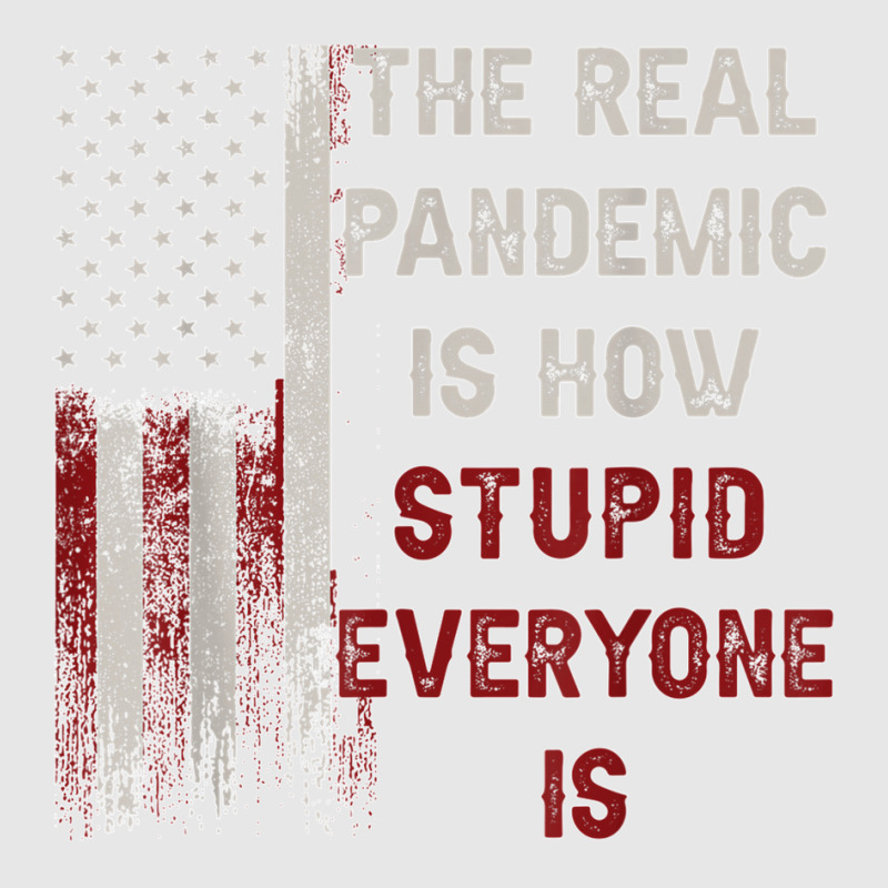 The Real Pandemic Is How Stupid Everyone Is 1776 Vintage T Shirt Hoodie & Jogger Set | Artistshot