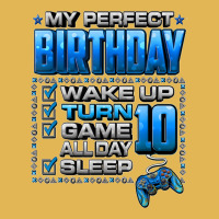 Wake Up Turn 10 Game All Day Shirt Gamer 10th Birthday Party T Shirt Vintage Hoodie And Short Set | Artistshot