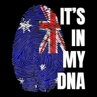 Australian Flag Dna Fingerprint Australia Premium T Shirt Lightweight Hoodie | Artistshot