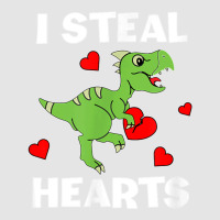 Cute Kids Dinosaur Valentines Day Lover I Steal Hearts T Shirt Exclusive T-shirt | Artistshot