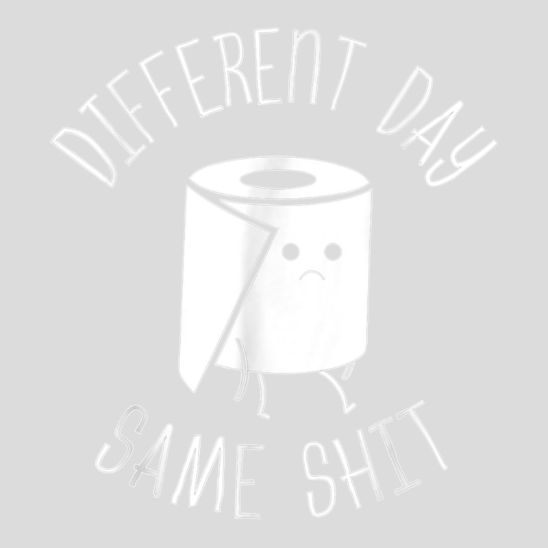 Different Day Same Shit Bathroom Gag T Shirt Men's Polo Shirt | Artistshot