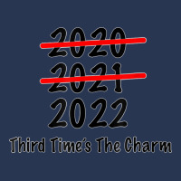 Funny 2022 Third Times The Charm T Shirt Men Denim Jacket | Artistshot