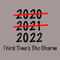 Funny 2022 Third Times The Charm T Shirt Vintage Short | Artistshot