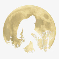 Funny Bigfoot Sasquatch Full Moon Forest T Shirt Champion Hoodie | Artistshot