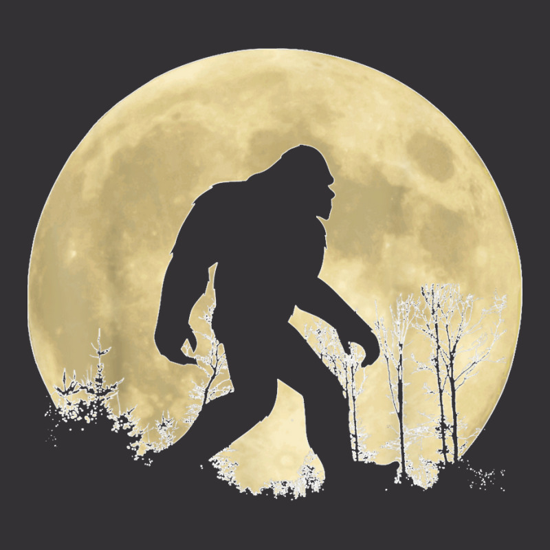 Funny Bigfoot Sasquatch Full Moon Forest T Shirt Vintage Hoodie And Short Set | Artistshot