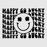 Happy Go Lucky Smiley Face Irish Shamrocks St Patricks Day Premium T S Unisex Jogger | Artistshot