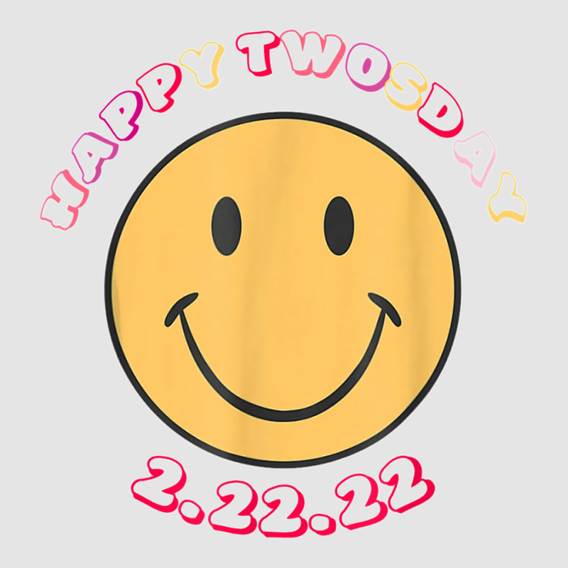 Happy Twosday Tuesday February 22nd 2022 Retro Smiley Face T Shirt Exclusive T-shirt | Artistshot