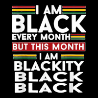 I Am Black Every Month But This Month I'm Blackity Black T Shirt Men's Long Sleeve Pajama Set | Artistshot