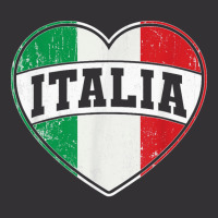 Italy Italia Italian Flag Heart Retro Vintage Design T Shirt Vintage Short | Artistshot