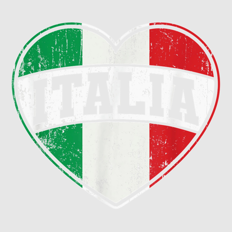 Italy Italia Italian Flag Heart Retro Vintage Design T Shirt Unisex Jogger | Artistshot