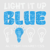 Light It Up Blue Autism Awareness April Mom Dad Kids Puzzle T Shirt Exclusive T-shirt | Artistshot