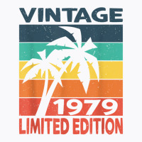 Vintage 1979 Limited Edition Birthday T Shirt T-shirt | Artistshot