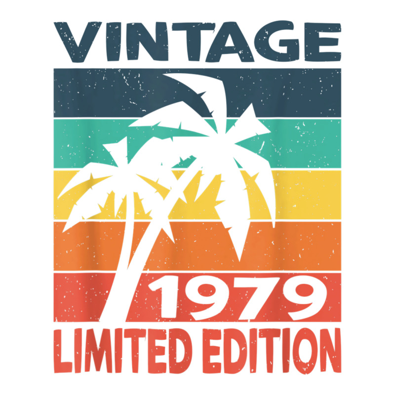 Vintage 1979 Limited Edition Birthday T Shirt 3/4 Sleeve Shirt | Artistshot