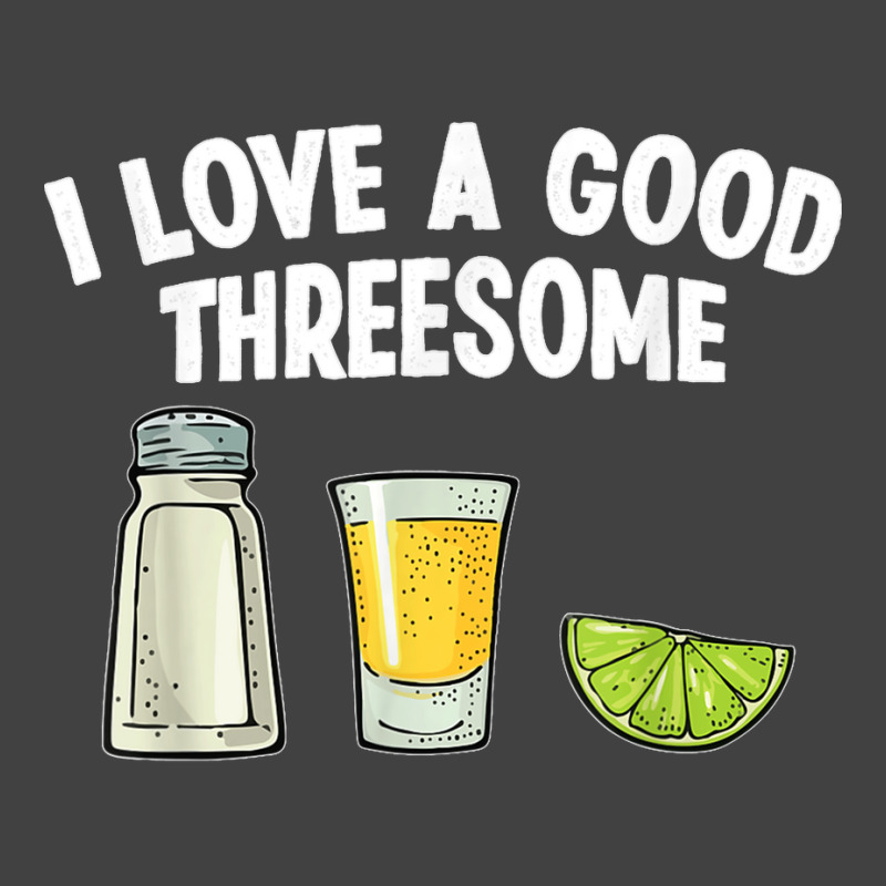 Bartender I Love A Good Threesome Drinking Bartending Barman T Shirt Vintage T-shirt | Artistshot