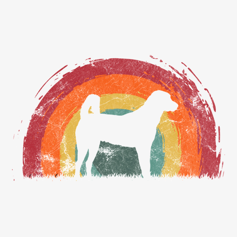 Anatolian Shepherd Vintage Rainbow Dog Men Women Sweatshirt Ladies Fitted T-Shirt by CharlesLCross | Artistshot