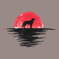 Chinook Japanese Sunset Retro Dog Red T Shirt Vintage T-shirt | Artistshot