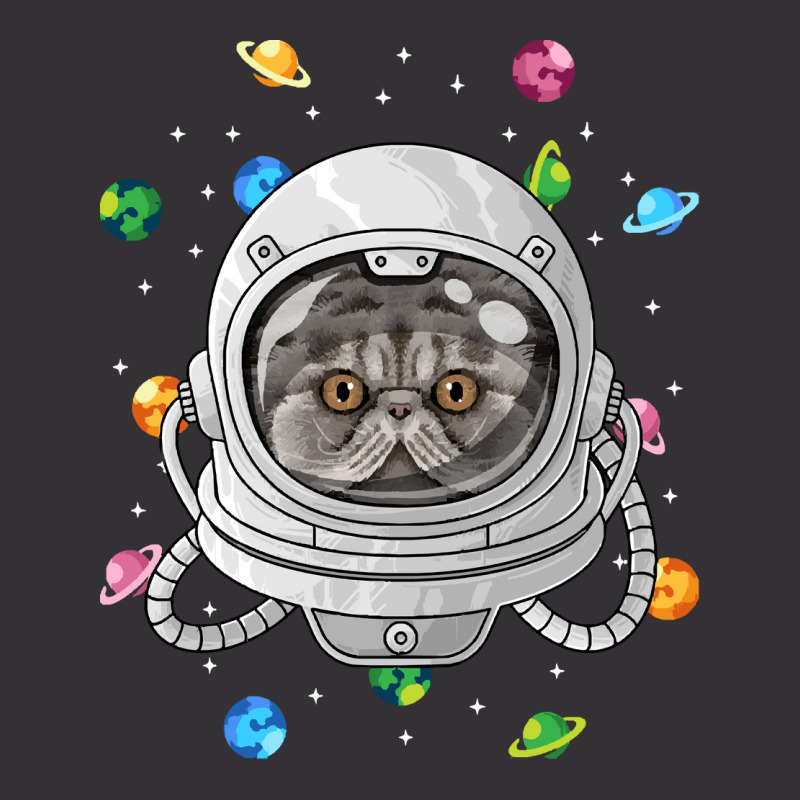 Persian Astronaut T  Shirt Persian Astronaut Cat Deep In Space Cosmic Vintage Short | Artistshot