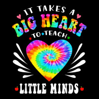 Groovy Retro It Takes A Big Heart To Teach Little Minds T Shirt Women's V-neck T-shirt | Artistshot