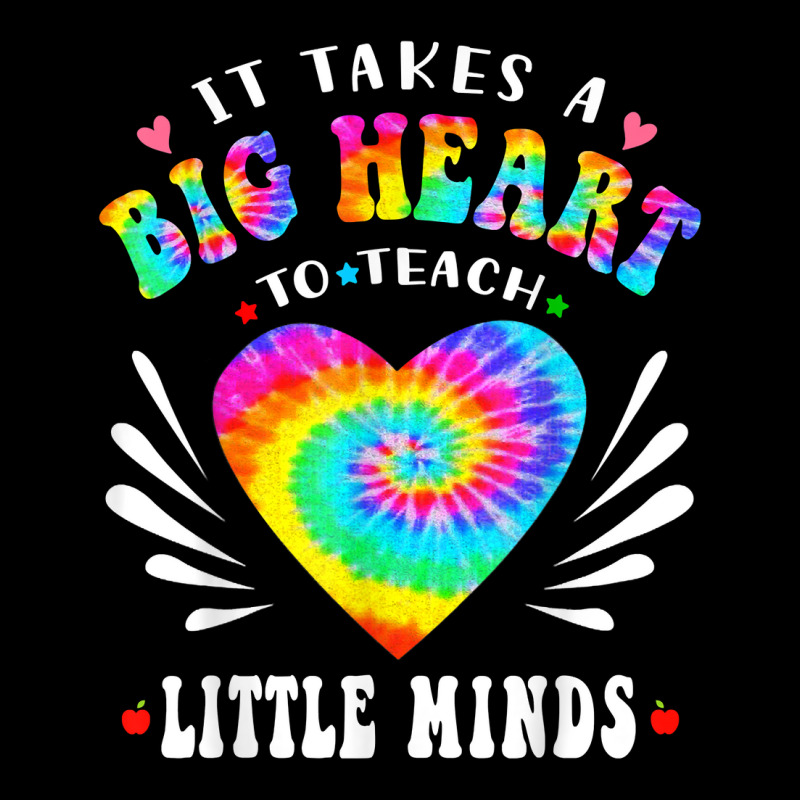 Groovy Retro It Takes A Big Heart To Teach Little Minds T Shirt Maternity Scoop Neck T-shirt by cucciailleveretcq | Artistshot