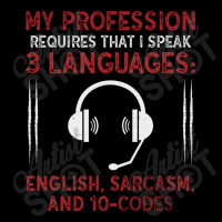 My Profession Requires That I Speak 3 Languages Fu Kids Cap | Artistshot