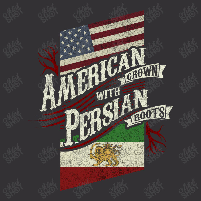 American Grown With Persian Roots T-shirt Vintage Hoodie And Short Set | Artistshot