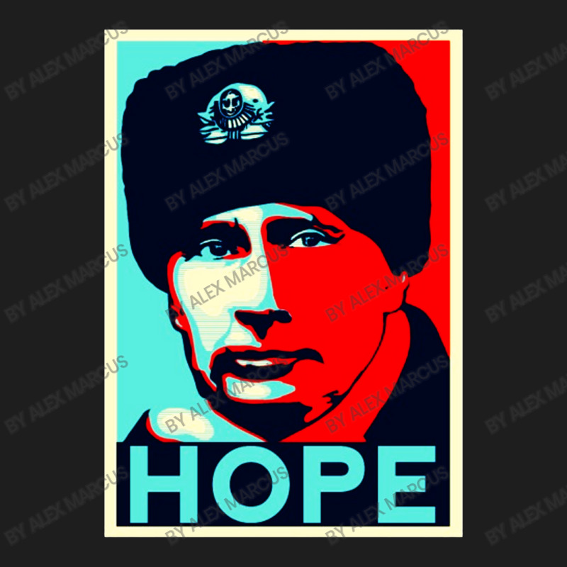 Manifesti Putin Speranza Obama Russia Russia Poster Classic T-shirt by ALex Marcus | Artistshot