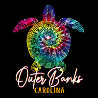 Outer Banks Tie Dye Sea Turtle Carolina Family Vacation T Shirt Long Sleeve Shirts | Artistshot