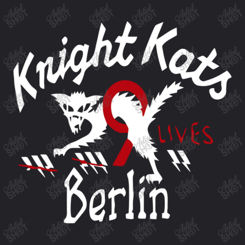 He Knight Kats Berlin 9 Lives Beige Johnson Motors Youth Tee by harry sul | Artistshot