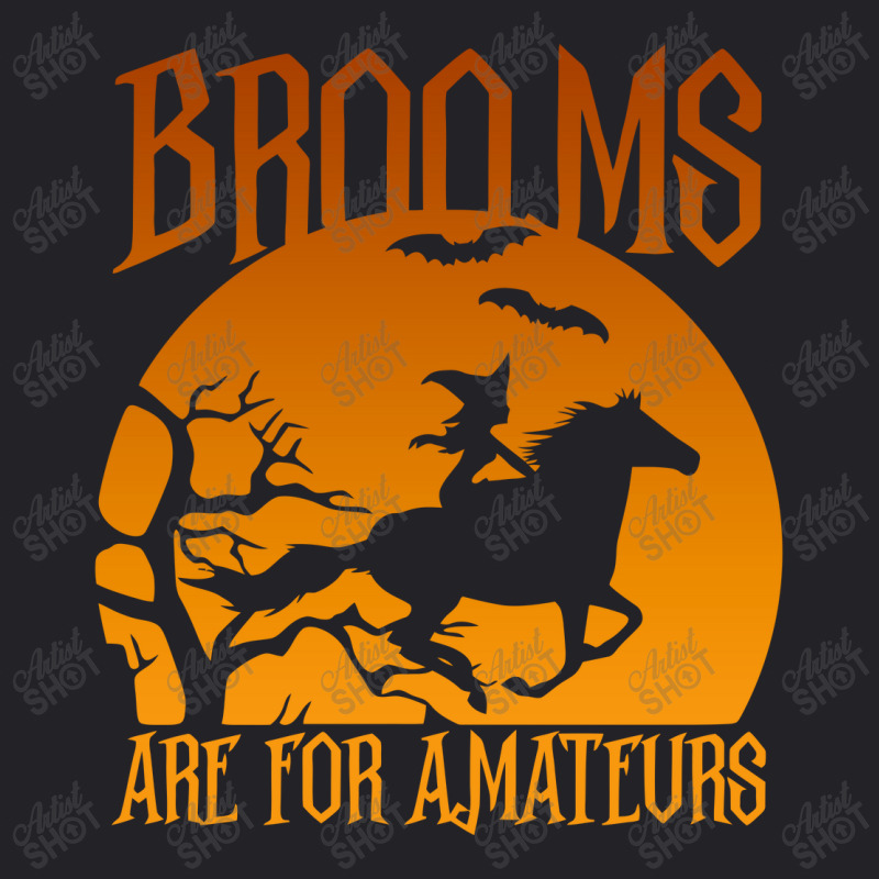 Brooms Are For Amateurs Classic Youth Tee by QuickPick09 | Artistshot