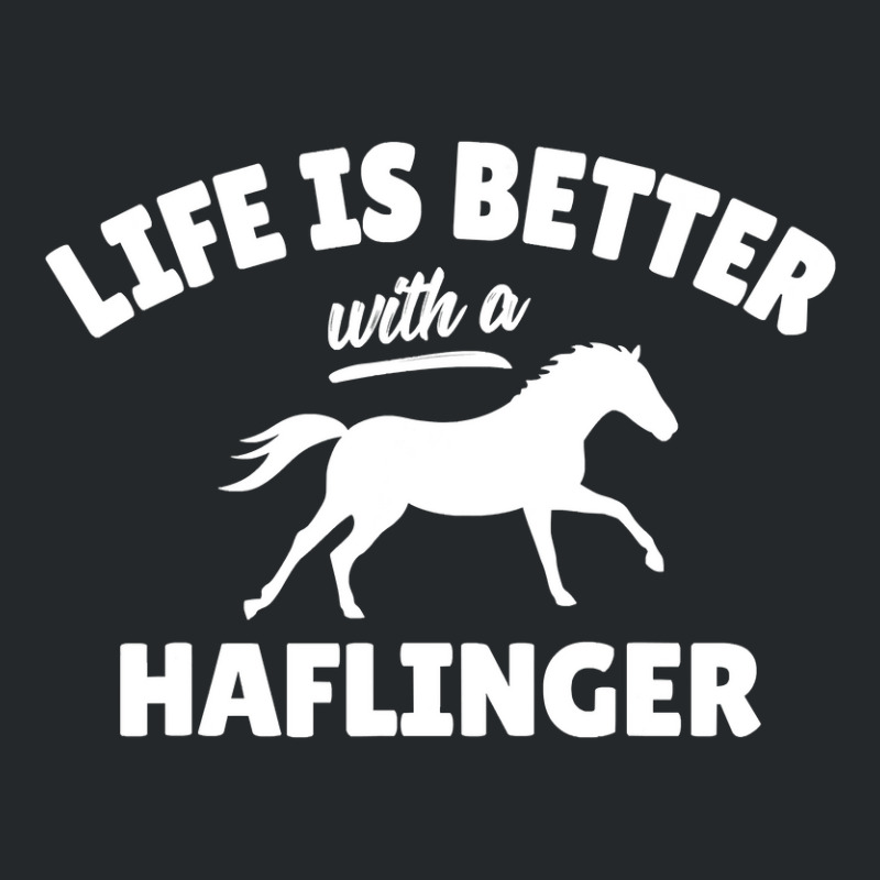 Haflinger Rider T Shirt Equestrian Horse Riding Gift Crewneck Sweatshirt | Artistshot