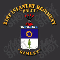 Coa 21st Infantry Regiment Vintage Short | Artistshot