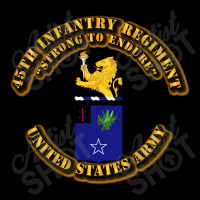 Coa 45th Infantry Regiment V-neck Tee | Artistshot