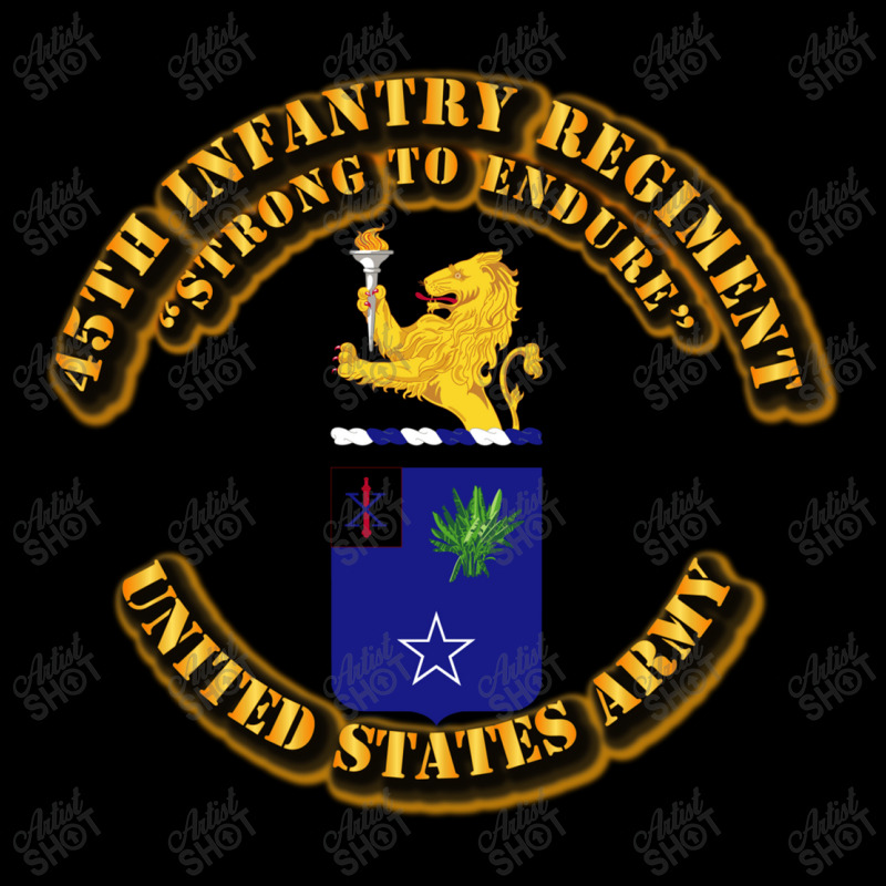 Coa 45th Infantry Regiment V-Neck Tee by moonlight2270 | Artistshot