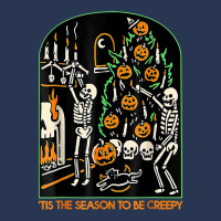 Tis The Season To Be Creepy, Dead Inside Halloween T Shirt Ladies Denim Jacket | Artistshot