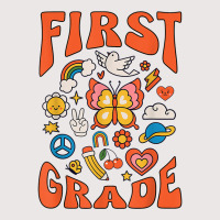 First Grade Teacher Retro Groovy 1st Grade Teacher Teams T Shirt Pocket T-shirt | Artistshot