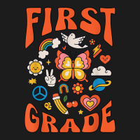 First Grade Teacher Retro Groovy 1st Grade Teacher Teams T Shirt Hoodie & Jogger Set | Artistshot