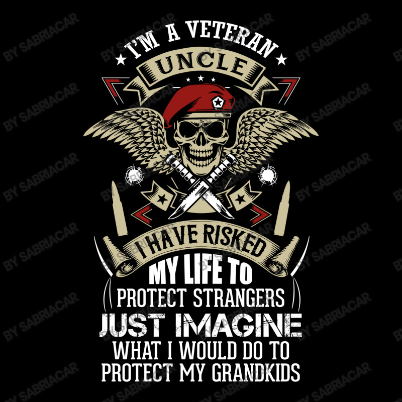 I'm A Veteran Uncle T Shirt Maternity Scoop Neck T-shirt by SabriAcar | Artistshot