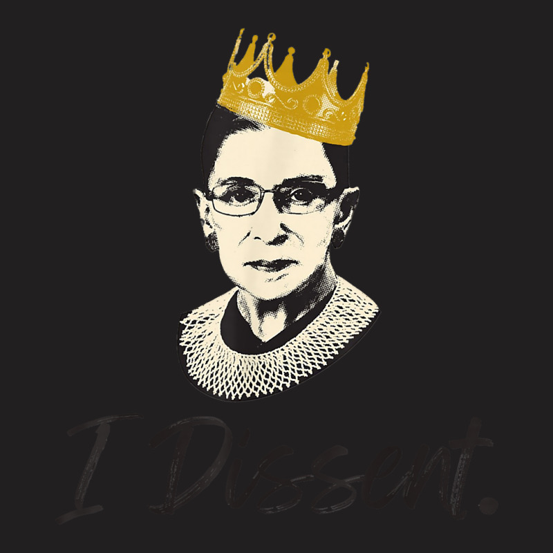 I Dissent Rbg Ruth Bader Ginsburg Lace Collar Graphic Womens T Shirt T-shirt | Artistshot