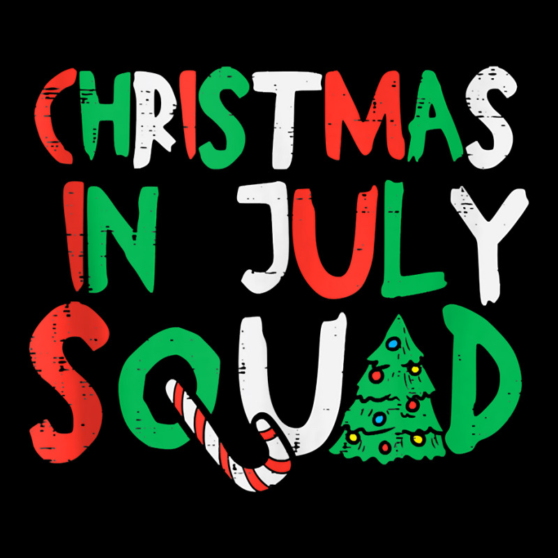 Christmas In July Squad Funny Summer Xmas Men Women Kids Tank Top V-neck Tee | Artistshot